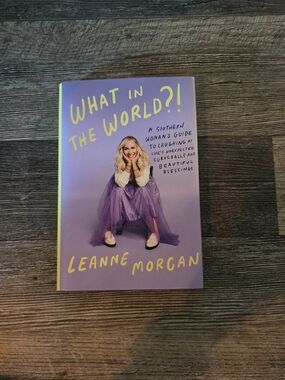 'What In The World?!' Hardcover Book - Purple